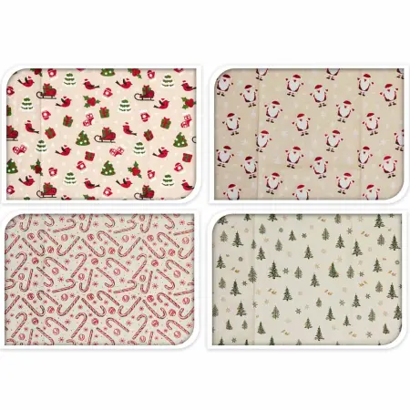 Løber Julemotiv 45x150 cm assorteret - Juletekstiler og tilbehør - 8721461014086 - 1