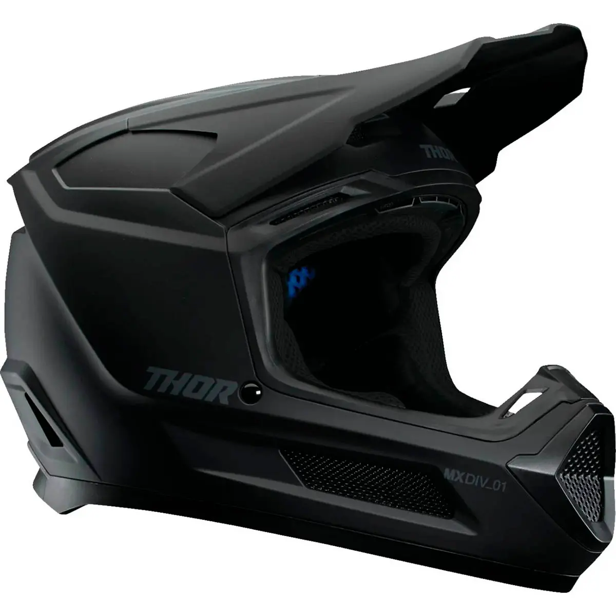 Crosshjälm Fleet Blackout Junior S - Moped och crosshjälmar till barn - 01111674 - 0