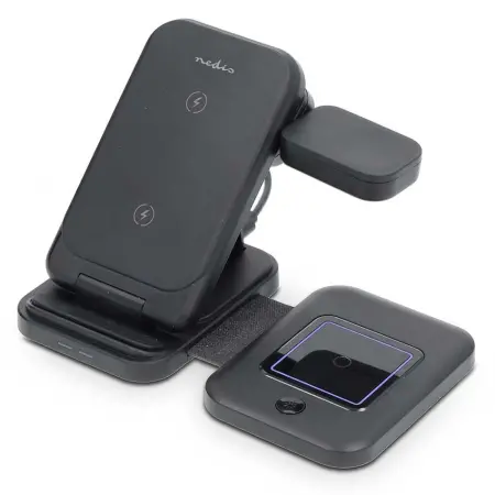 Lader trådløs 3-i-1 15 W - Mobil oplader - 5412810450572 - 0