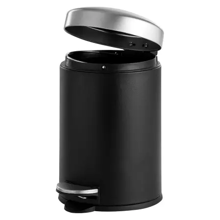 Pedalspand 3L Soft close sort - Skraldespande og affaldskurve - 5701390499270 - 1