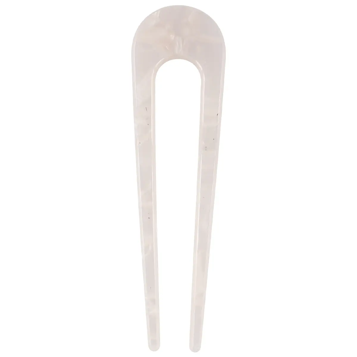 Fransk hårnål Mineas vit 11cm - Hårsnoddar och smycken - 6410416544649 - 0