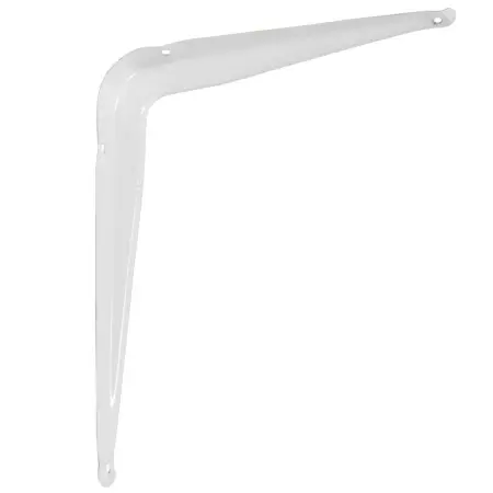 Hyllkonsol 734 vit 150x200mm - Hyllskenor, hyllstöd och rör - 6414671020351 - 0