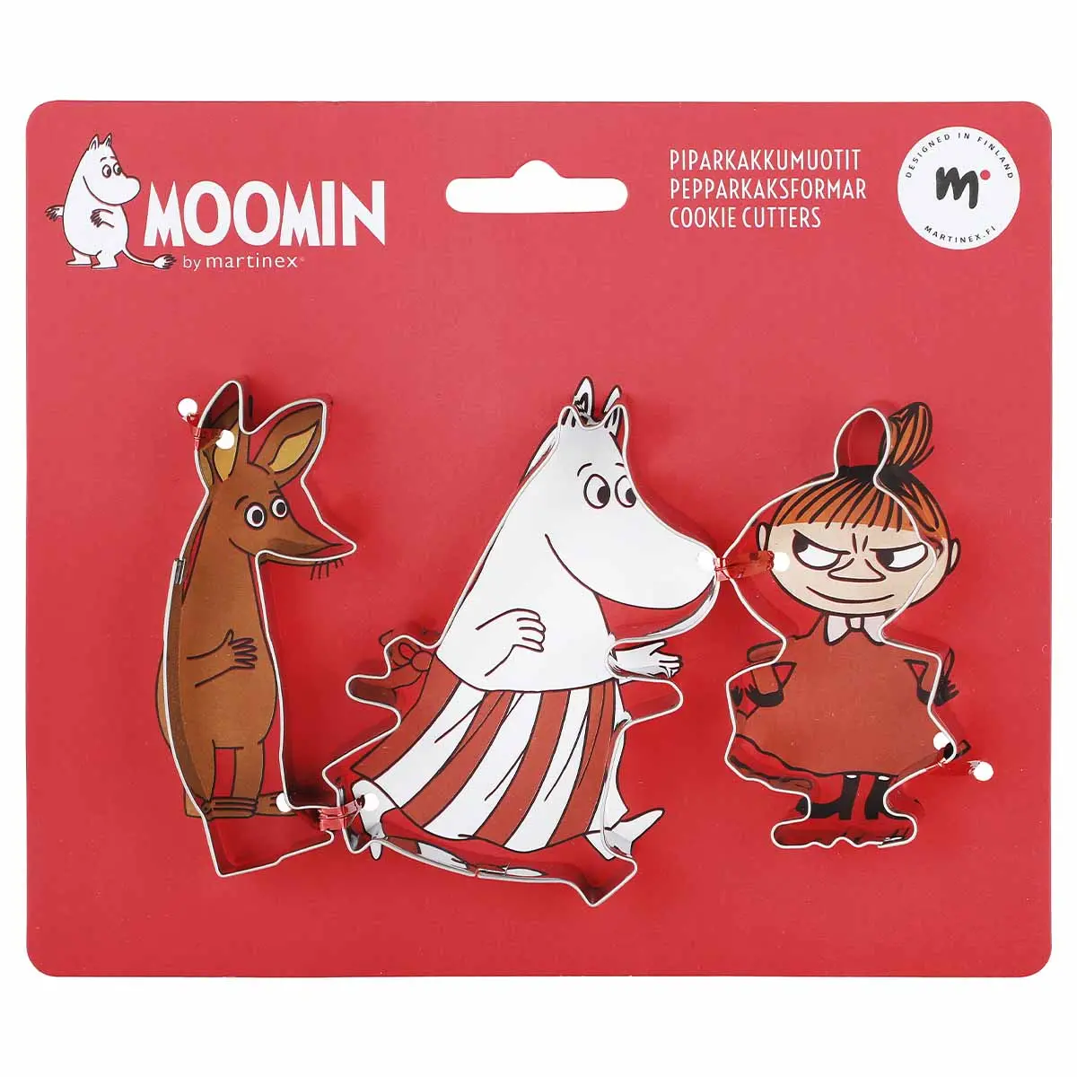 Mumin pepparkaksformar Lilla My 3-pack - Övriga bakredskap - 6416550224997 - 0