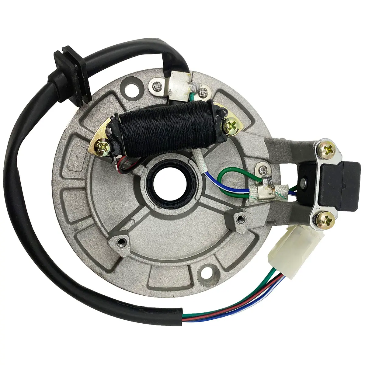 Magnetstator + svänghjul - Cross- och moped stator - 6419773820472 - 0