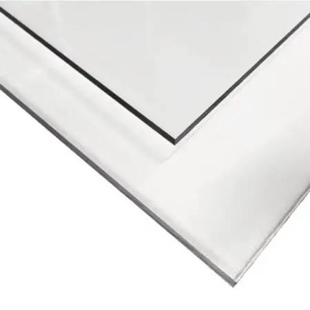 Polykarbonatplade 1mm 600x1250mm - Teknisk plast - 6430070624099 - 0