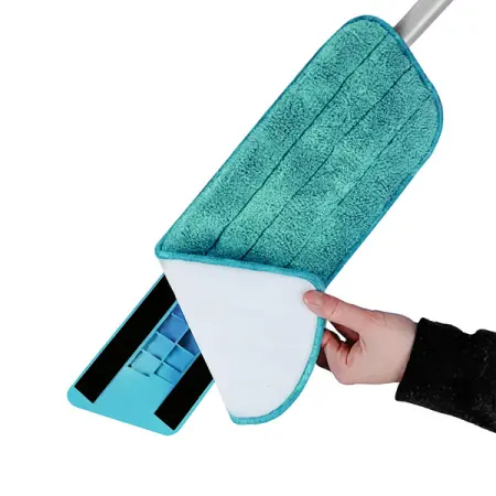 Golvmopp med teleskopskaft 73–130 cm - Moppar och golvdukar - 6438168117706 - 1