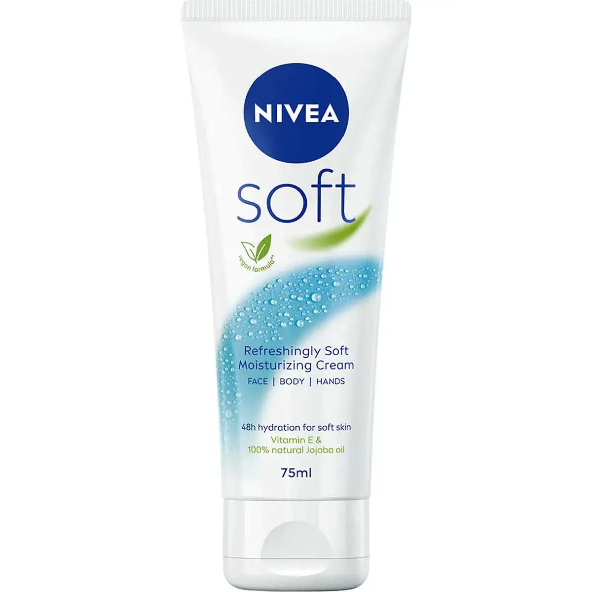 Nivea fugtighedscreme tube 75 ml - Ansigtspleje - 4005900967466 - 0