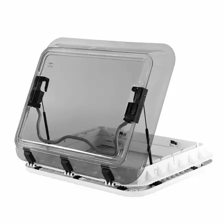 Taklucka för husbil 702 x 502 mm klar - Dörrar, fönster och luckor - 4043729144668 - 1