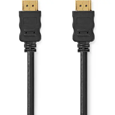 Nedis HDMI High Speed-kabel 2m 4K 60Hz - HDMI, USB och datakablar - 5412810454600 - 0