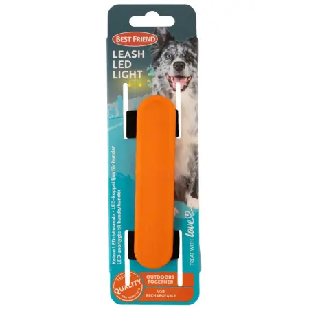 Hundesnore LED-lys USB - Halsbånd, seler og snore - 5700551142444 - 0