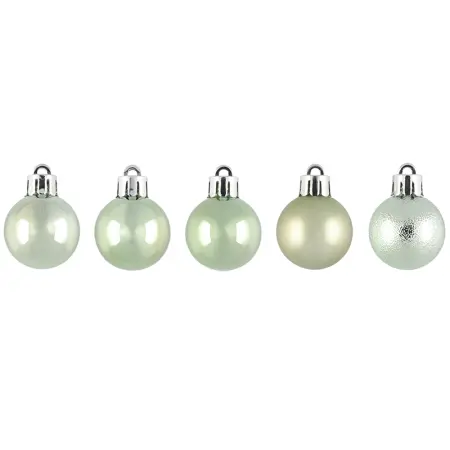 Julgranskulor 3cm 30st ljusgrön - Julgransdekorationer - 6410416370507 - 0
