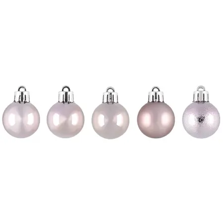 Granbold 3 cm 30 stk lyse lilla - juletræspynt - 6410416370514 - 0