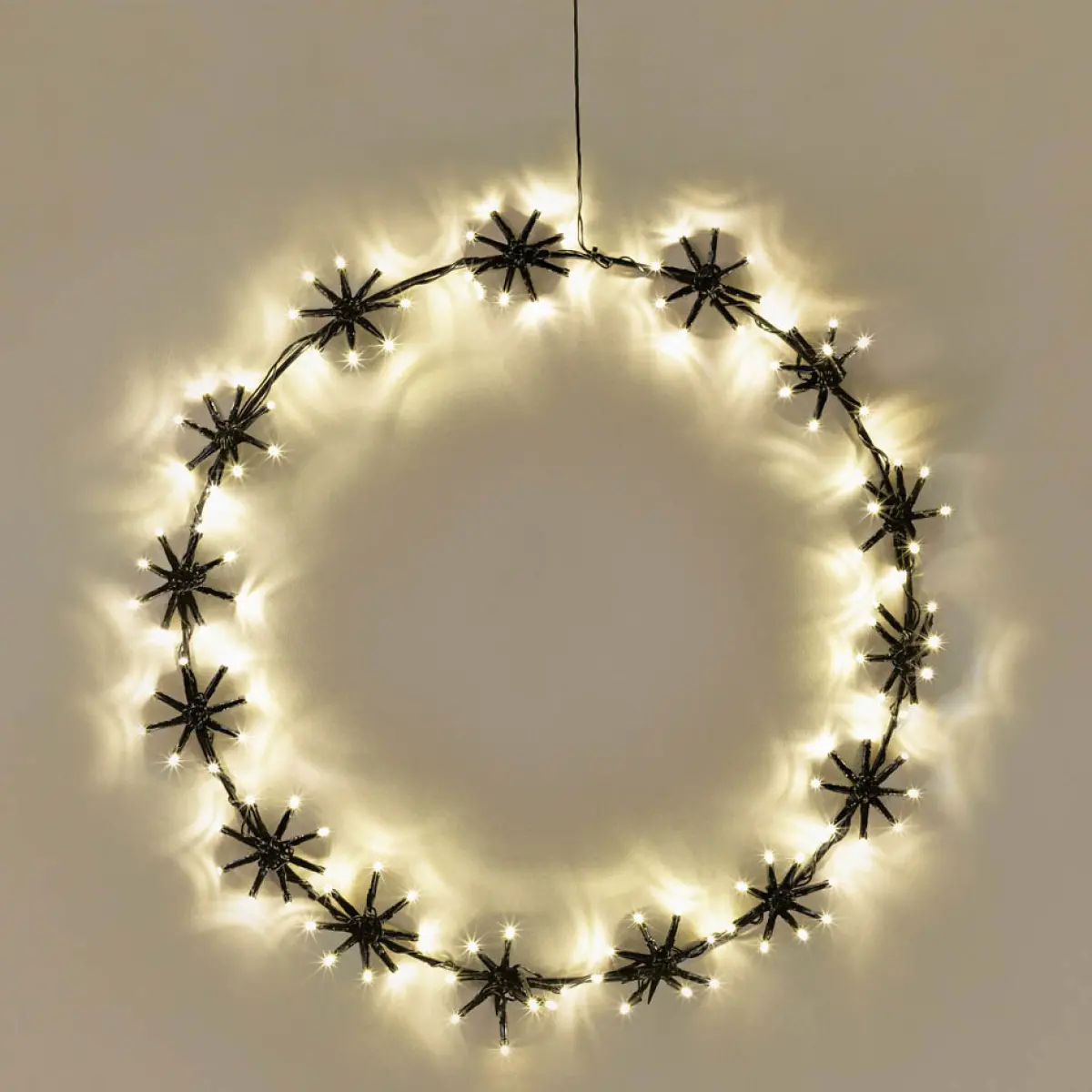 Lyskæde Hailo 120 LED 56 cm sort - Lys dekorationer indendørs - 6435200313737 - 0