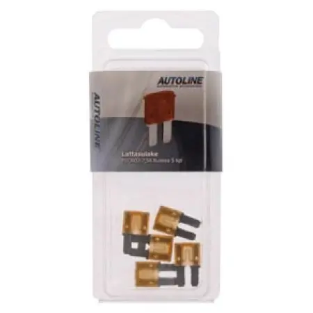 Fuse Micro2 7.5A 5st brun - Säkringar och säkringshållare för bil - 6438255030758 - 1