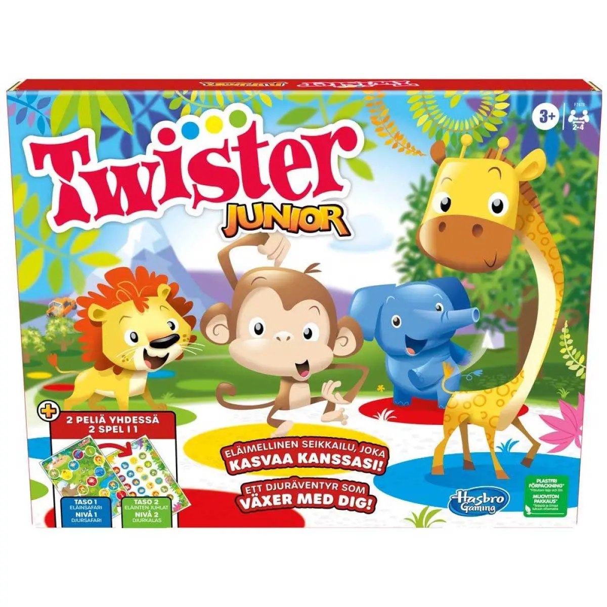 Spel Twister Junior plus - Pusselspel och brädspel - 5010996138958 - 0