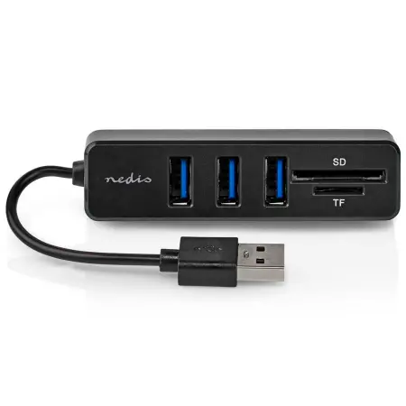 USB hubb 1x USB-A 3x USB-A - Kontakter, adaptrar och dockningsstationer - 5412810415724 - 0