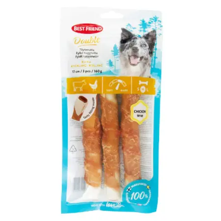 Tilbehør til sushi 160g 3stk 17cm - Hundetyggeknogler, tyggepinde og tyggeruller - 5700551172014 - 0