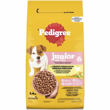 Pedigree Junior 1,4 kg - Torrfoder för hundar - 5998749171189 - 0