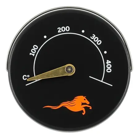 Kakkelovn termometer med magnet 65mm - Komfur tilbehør - 6410413304710 - 0