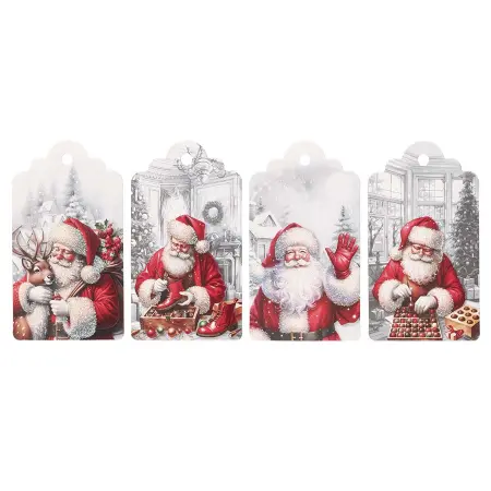 Winteria julklappsetiketter 12-pack - Paketinslagning - 6410416574967 - 1