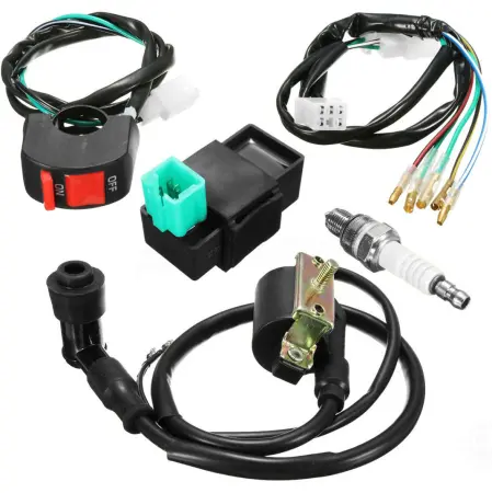 Motocross kabelsats Kit 50cc 110cc 125cc - Cross och moped elsatser - 6438471001761 - 0