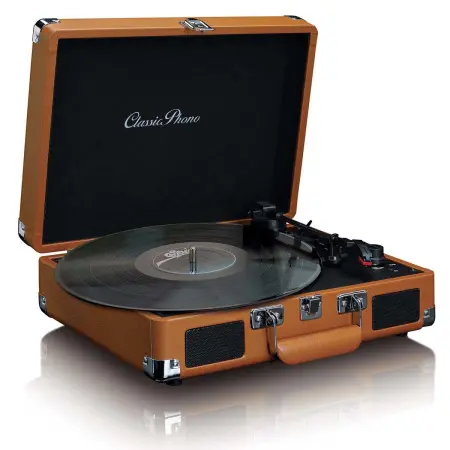 Skivspelare Lenco TT-10BN Classic Phono - Stereo och klockradio - 8711902038177 - 0