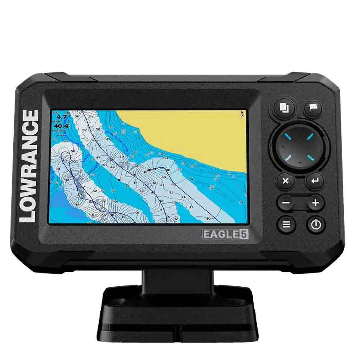 Lowrance Eagle 5 SS kombi enhed - Kortplotter, søkort og ekkolod - 9420064131365 - 0