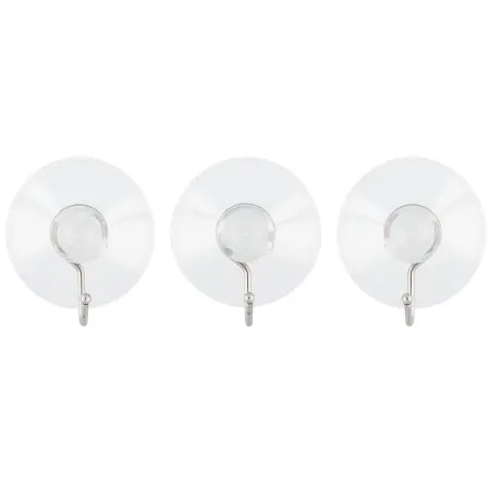Sugkoppskrokar Tarmo 40mm 3-pack - Klädkrokar - 6410416564487 - 0