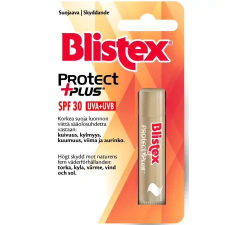 Læbepomade Blistex Protect Plus 4,25g SP - Kosmetiske produkter - 6412203102728 - 0