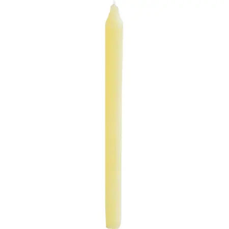 Kronelys lys gul 29cm -  - 6416906774633 - 0