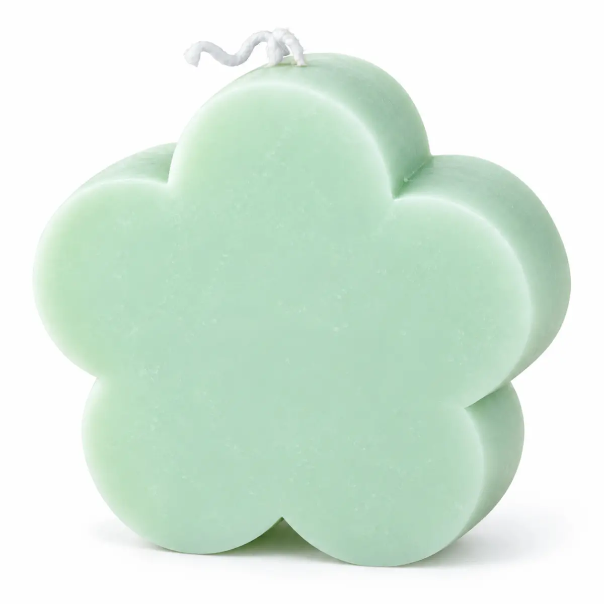Blomstelys grøn 9,5 cm - Stearinlys og fyrfadslys - 6416906877884 - 0