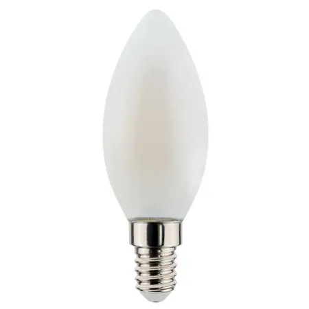 Airam LED-pære C35 840 470lm E14 OPFIL - E14 lamper - 6435200314710 - 0