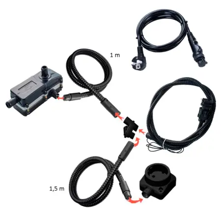 Motorvärmare 1000W komplett set - Motorvärmare för bil - 6438014379081 - 0