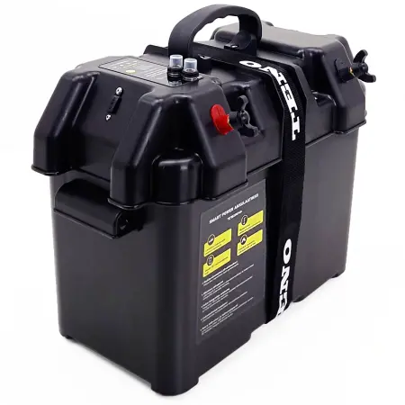 Batteriboks Smart-Power 35x19x22cm 35kg - Påhængsmotors batterier og batteribokse - 6438168099897 - 0