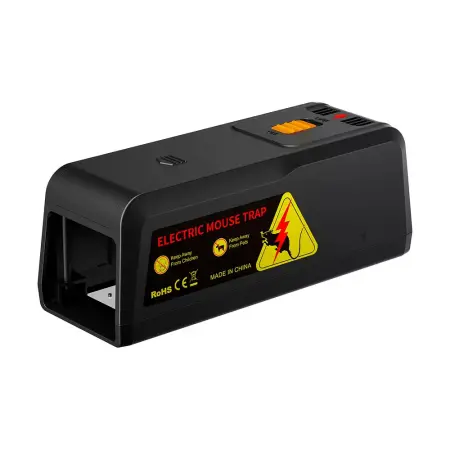 Elektrisk råttfälla 2800V USB-C - Musfällor och råttfällor - 6438168122410 - 0