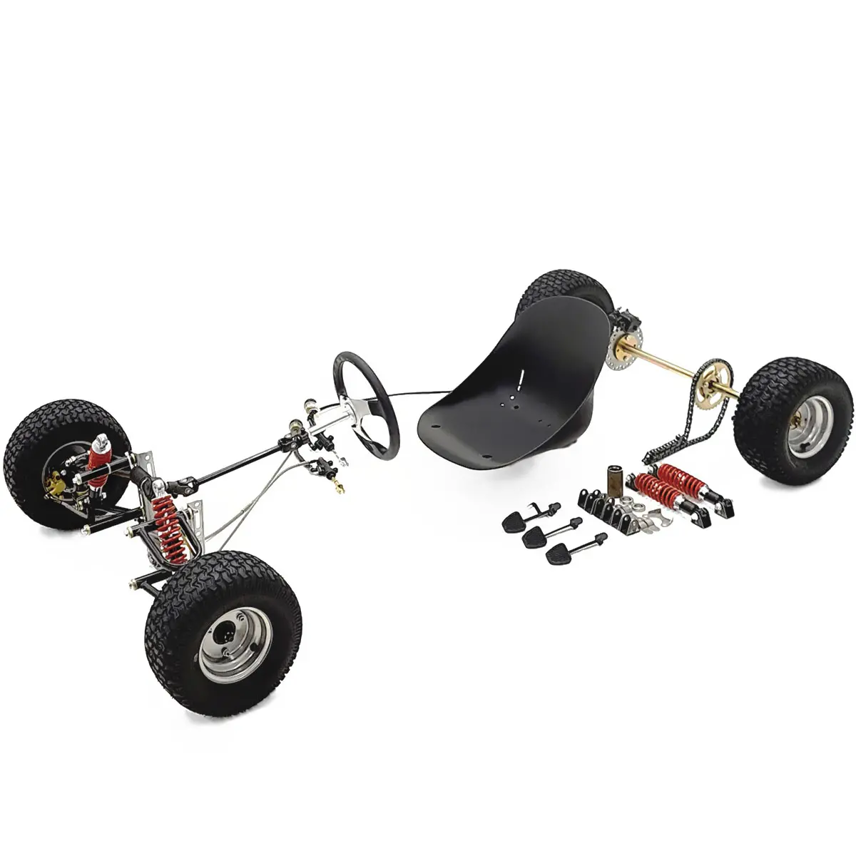 Wrangler byggsats för minibil - Gokart delar och tillbehör - 6438471013573 - 0
