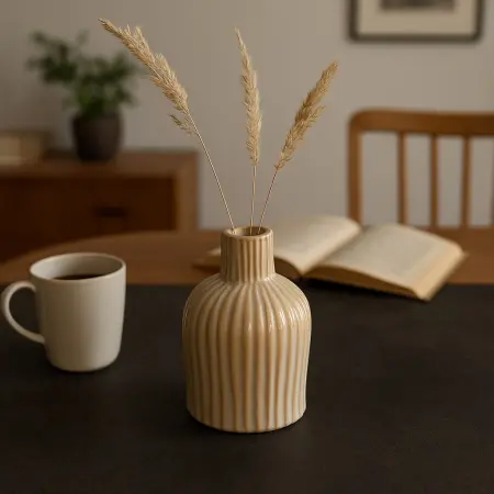 Maljakke Stripes 15 cm assorteret - Vaser og bakker - 8720573615488 - 1