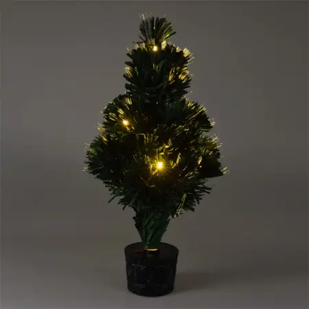 Bordgran med lys 45 cm - juletræer - 8721037220262 - 1