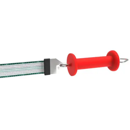 Litzclip bandklämma 40 mm 4 - Isolatorer och kopplingar för elstängsel - 4018653060407 - 1
