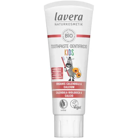 Lavera fluorfri tandpasta Kids 75 ml. - Tandpasta - 4021457652396 - 0