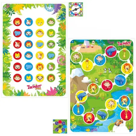 Spil Twister Junior plus - Puslespil og brætspil - 5010996138958 - 1