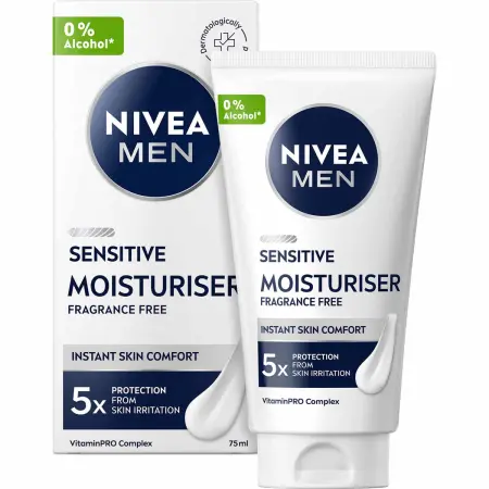 Nivea Men Sensitive Ansigtscreme 75ml - Ansigtspleje - 5025970023397 - 0