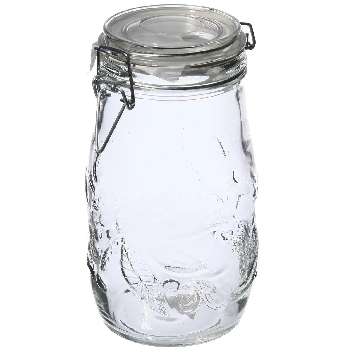 Lasglas med patentlock 1,5L - Opbevaringsbeholder - 6410411122019 - 0