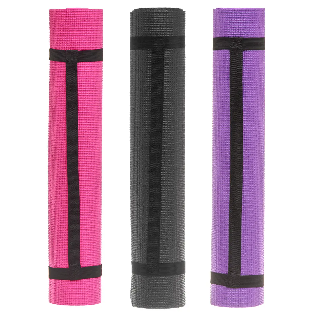 Yogamåtte 173 x 61 x 0,4 cm assorteret - Kropspleje og massageapparater - 6410413058743 - 0