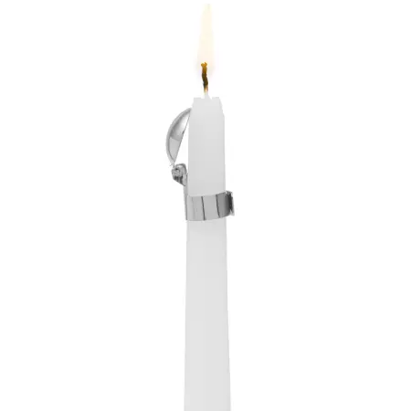 Ljussläckare automatisk 2st silver - Kronljus och antikljus - 6410416315652 - 0