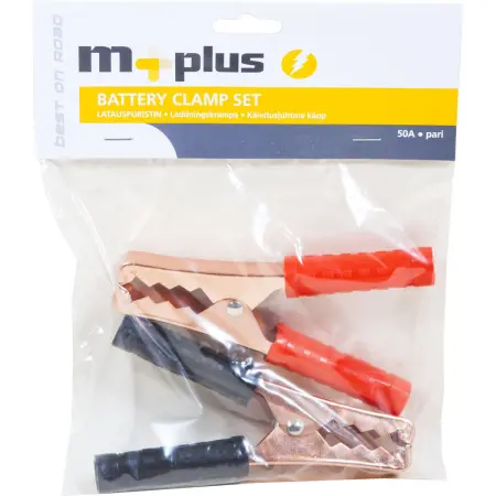 MEGALITE LADDPRESS 50A 1 PAR - Jumpstarter och powerbank för bil - 6417196666080 - 1
