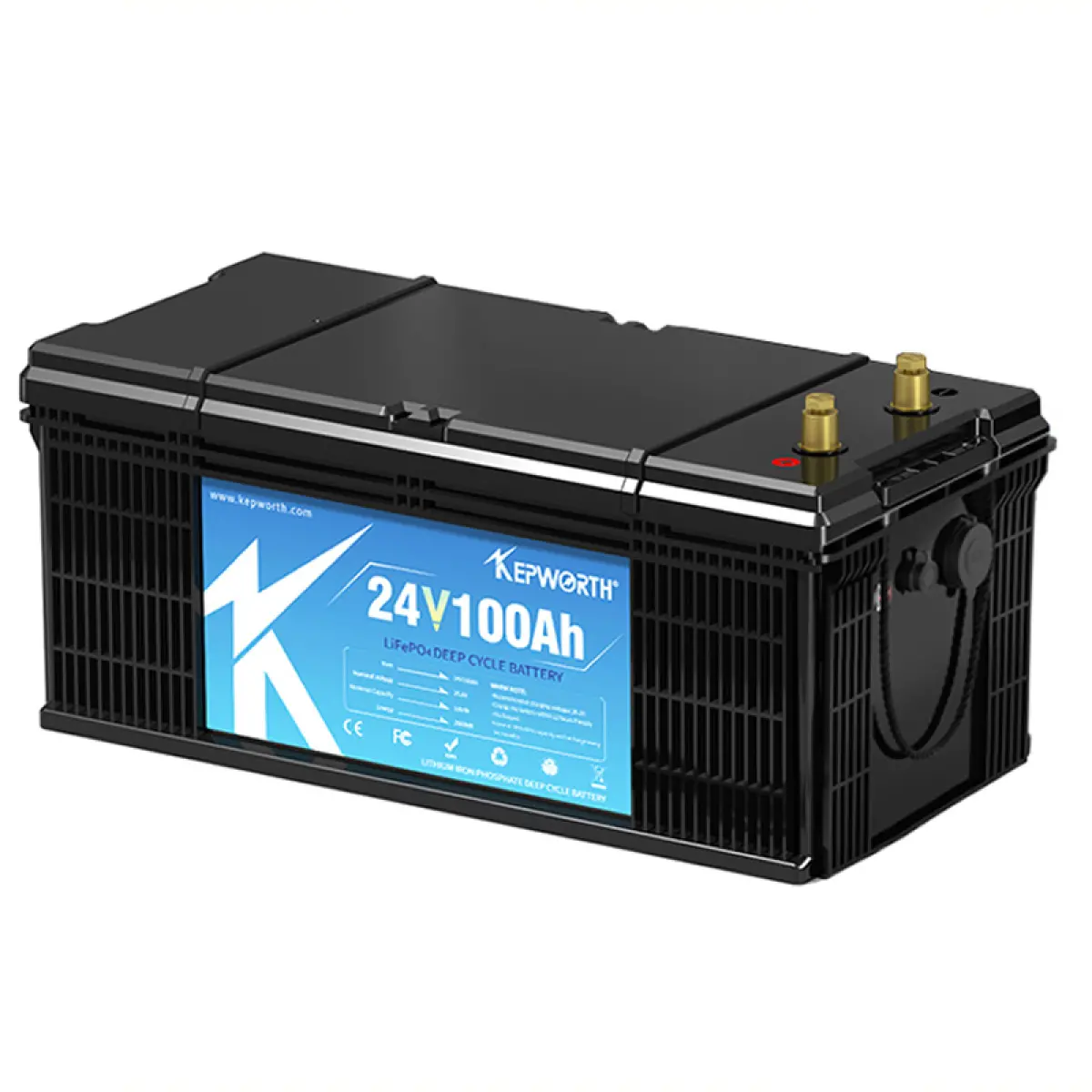Batteri LifePo4 100Ah 24V Kepworth -  - 6438471351699 - 0