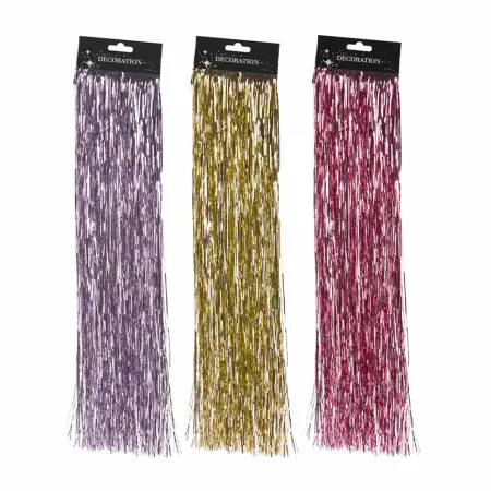 Lamelgardin 50cm i tre farver - juletræspynt - 8721037119917 - 0