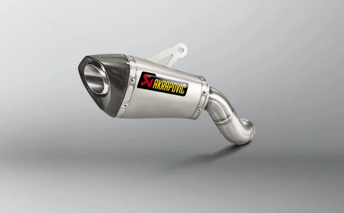Lyddæmper Akrapovic Slip-on Titanium -  - 3831113577564 - 0