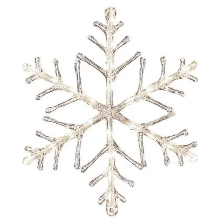 Snowflake 24led 40cm varmvit - Dekorationsbelysning - 7318304401038 - 0